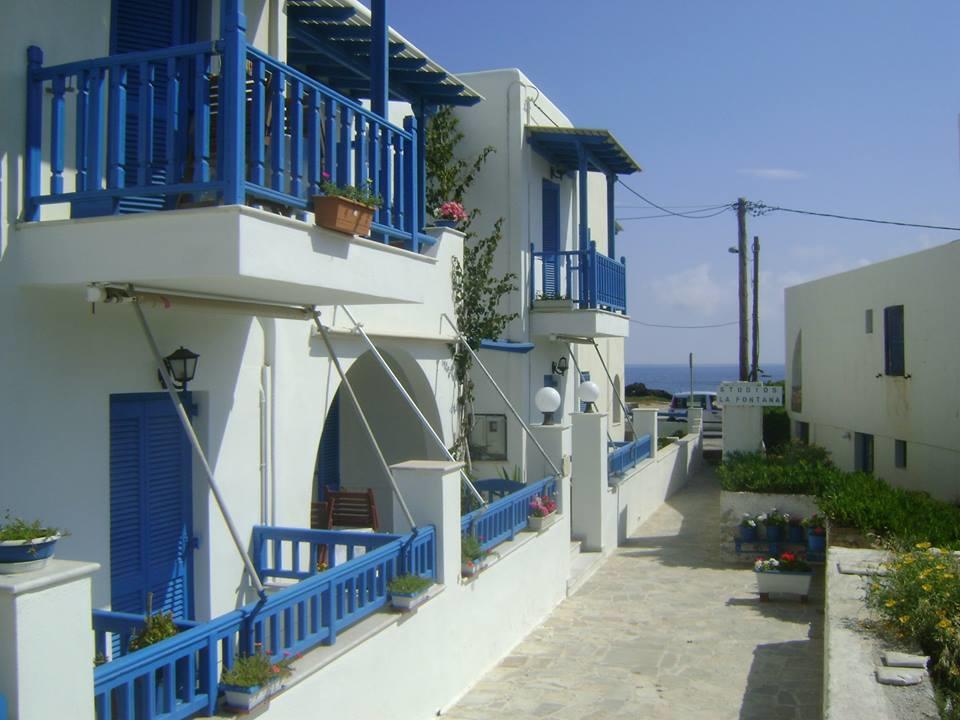 Апарт отель La Fontana Naxos City Экстерьер фото